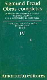 Sigmund Freud Obras completas Vol IV  Traduccin Jos Echeverra