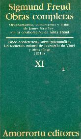 Sigmund Freud Obras completas Vol XI Traduccin Jos Echeverra