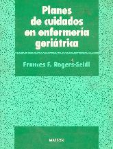 Planes de cuidados en enfermeria geriatrica