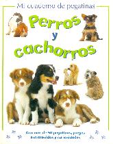Mi cuaderno de pegatinas Perros y cachorros
