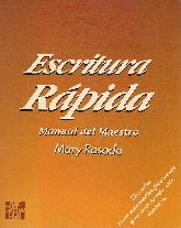 Escritura Rapida Manual del Maestro