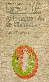 Automatizacion de bibliotecas