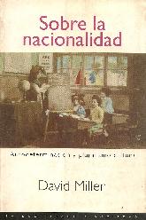 Sobre la nacionalidad : autodeterminacion y pluralismo cultural