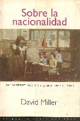 Sobre la nacionalidad : autodeterminacion y pluralismo cultural