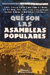 Que son las asambleas populares