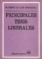 Principales tesis liberales