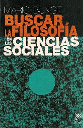 Buscar filosofía en las ciencias sociales