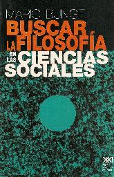 Buscar filosofa en las ciencias sociales