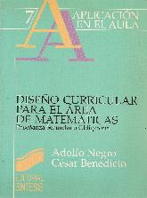 Diseo curricular para el area de matematicas : ESO