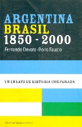 Argentina Brasil  1850-2000