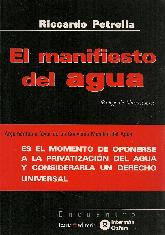 El manifiesto del agua