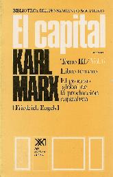 El Capital Tomo III Vol 6