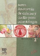 Netter Anatoma de cabeza y cuello para odontlogos