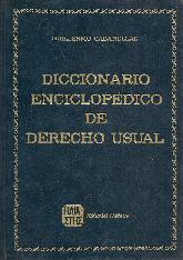 Diccionario enciclopedico de derecho usual Tomo 1