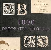 1000 Decorated initials