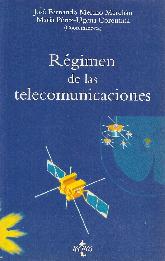 Regimen juridico telecomunicaciones