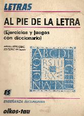 Al pie de la letra