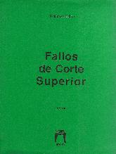 Fallos de la corte superior  laboral