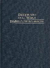 Diccionario de Musica Espaola e Hispanoamericana 6 tomos hasta la L