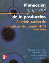 Planeacion y control de la produccion 