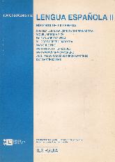 Lengua espaola II : historia de la lengua