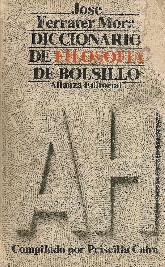 A-H (Diccionario de filosofia de bolsillo; T.1)