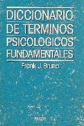 Diccionario de terminos psicologicos fundamentales