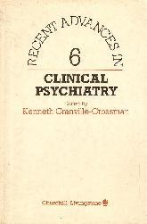 Recent advances in Clinical Psychiatry 6