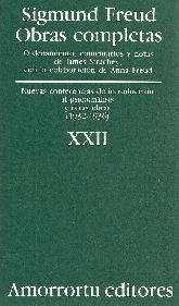 Sigmund Freud Obras completas Vol XXII Traduccin Jos Echeverra