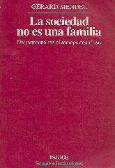 La sociedad no es una familia