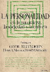 La Personalidad, en la naturaleza, la sociedad y la cultura