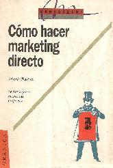 Como hacer marketing directo