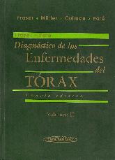 Diagnostico de las Enfermedades del Torax 4 Tomos