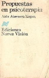 Propuestas en psicoterapia