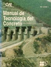 Manual de tecnologia del concreto