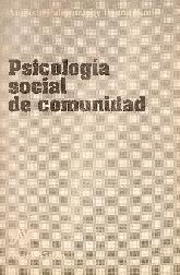 Psicologia social de la comunidad