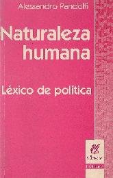 Naturaleza humana lexico de politica