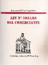 Ley N 1034/83 Del Comerciante