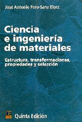 Ciencia e ingnieria de materiales