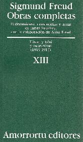 Sigmund Freud Obras completas Vol XIII Traducción José Echeverría