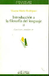 Introduccion a la filosofia del lenguaje II cuestiones semanticas