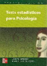 Test Estadisticos para Psicologia