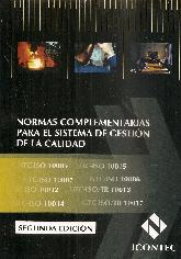 Normas Complementarias para el Sistema de Gestin de la Calidad