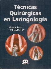 Tcnicas Quirrgicas en Laringologa