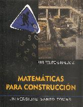 Matemticas para Construccin