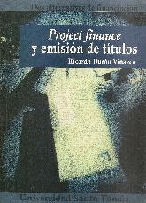 Projet Finance y emisin de ttulos