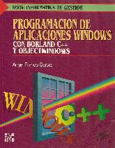 Programacion de aplicaciones Windows con C++ y objects Windows 2.0