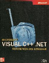 MS Visual C++. NET Refencia del lenguaje