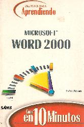 Aprend.Word 2000 en 10 minutos