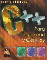 C++ para ingenierias y ciencias